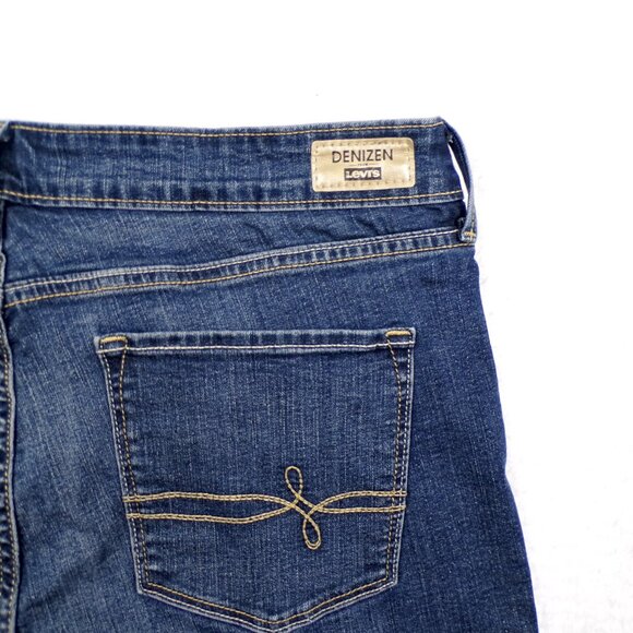 Denizen Levi's Modern Bootcut Jeans Women's 33x32 Denim PC9-66899-0003 Blue - Picture 10 of 11